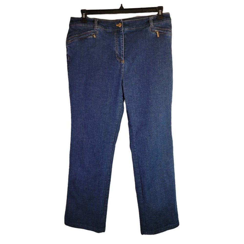 Jones New York Signature Womens Stretch Jeans (Size 12)